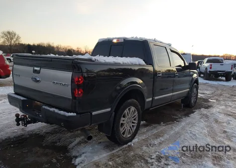 2014 Ford F-150 Platinum from USA, damaged, VIN 1FTFW1E66EFB89527